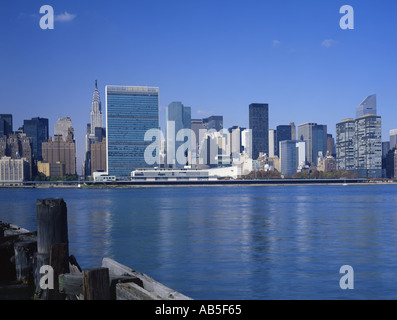 New York City skyline Banque D'Images