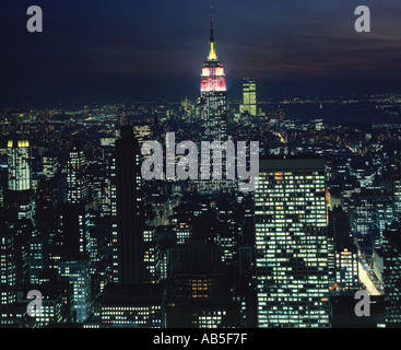 New York City skyline Banque D'Images