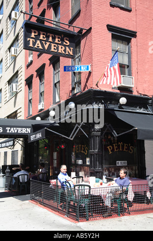 Pete's Tavern Gramercy Park Manhattan New York USA Banque D'Images