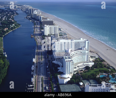 Hôtels Miami Beach Floride USA Banque D'Images