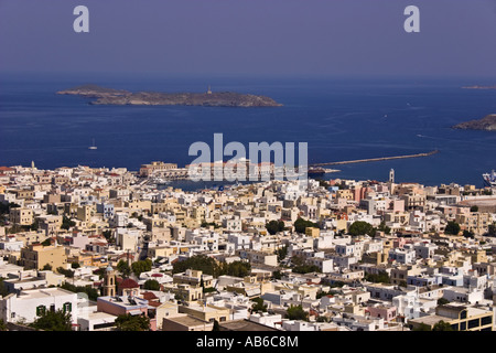 Syros Syros, Cyclades, Grèce Banque D'Images