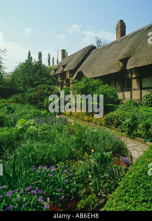 Ann Hathaways cottage à Shottery juste en dehors de Stratford sur Avon Warwickshire Banque D'Images