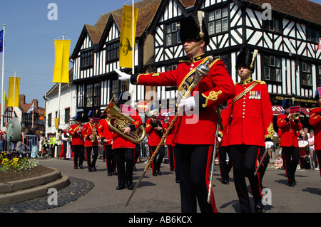 Band of the Corps of Royal Engineers Banque D'Images