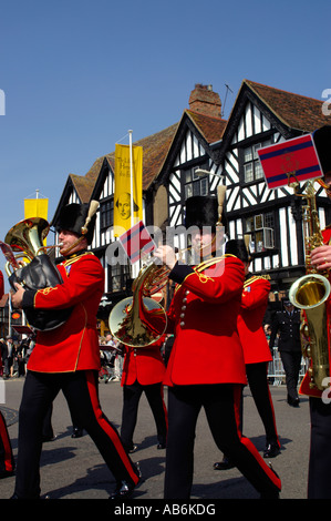 Band of the Corps of Royal Engineers Banque D'Images