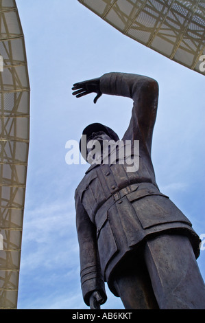 Sir Frank Whittle, statue en bronze Banque D'Images