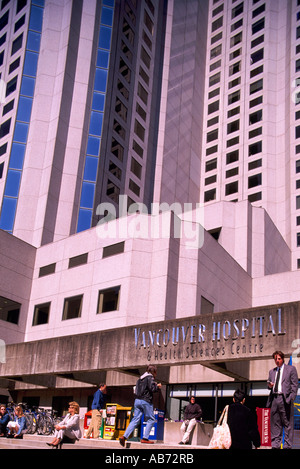 Vancouver General Hospital and Health Sciences Centre, Vancouver, BC, British Columbia, Canada Banque D'Images