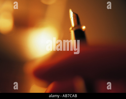 Stylo-plume Banque D'Images