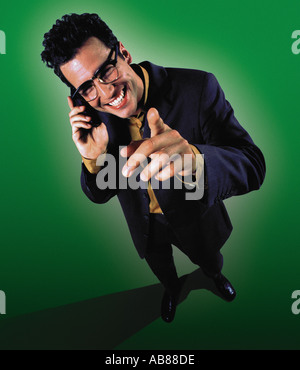 Smiling businessman Banque D'Images