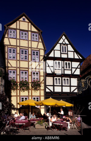 Quedlinburg Harz Allemand Allemagne ville historique Banque D'Images