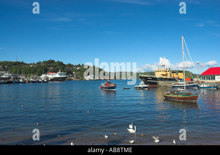 Le port d'Oban ARGYLL & BUTE Banque D'Images