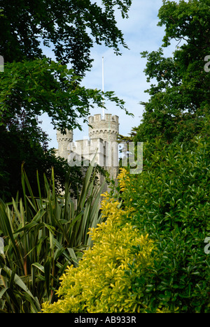 Château de Whitstable et jardins environnants, Whitstable, Kent, Angleterre Banque D'Images