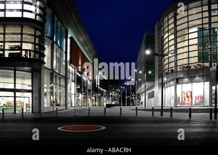 Selfridges, Marks & Spencer, nouvelle cathédrale Street, Manchester, UK Banque D'Images