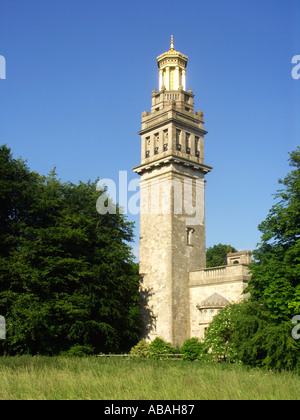 Beckford s tower Lansdown Somerset Bath Angleterre Banque D'Images