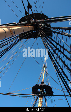 HMS Trincomalee à Hartlepool Historic Quay, Cleveland, UK Banque D'Images