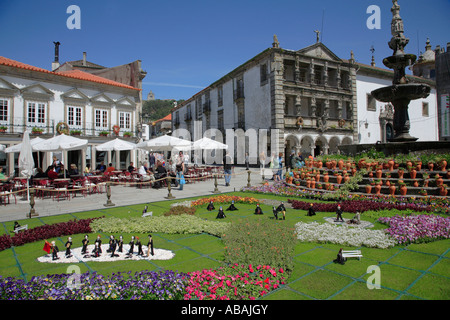 Minho Portugal Viana do Castelo Praça da Republica Banque D'Images