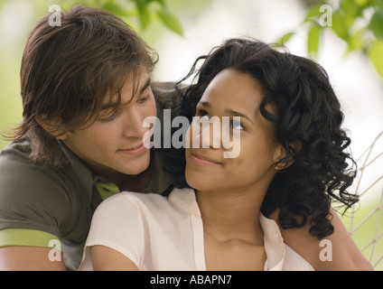 Jeune couple Banque D'Images