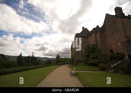 Castle Brodick, Arran, côte ouest de l'Ecosse, Royaume-Uni Banque D'Images