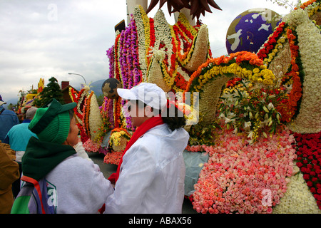 Le 116e tournoi de Roses Rose Parade 91e Rose Bowl Game Banque D'Images