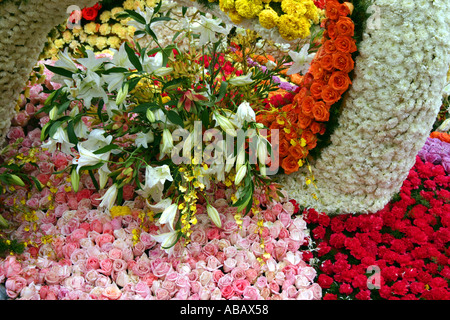 Le 116e tournoi de Roses Rose Parade 91e Rose Bowl Game Banque D'Images