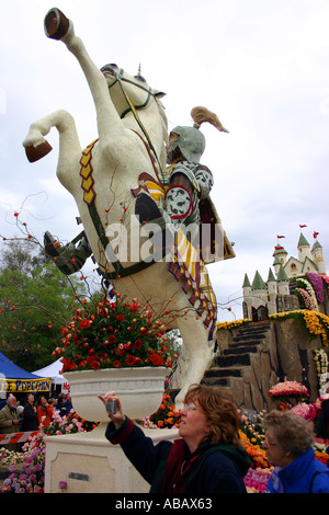 Le 116e tournoi de Roses Rose Parade 91e Rose Bowl Game Banque D'Images