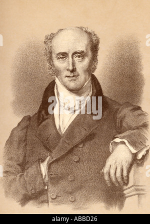 Charles Grey, 2e comte Grey, 1764 -1845, alias le Vicomte Howick. Premier Ministre du Royaume-Uni. Banque D'Images