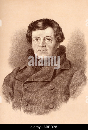 Daniel O'Connell, 1775 - 1847, aka le libérateur ou l'émancipateur. Leader politique irlandais. Banque D'Images