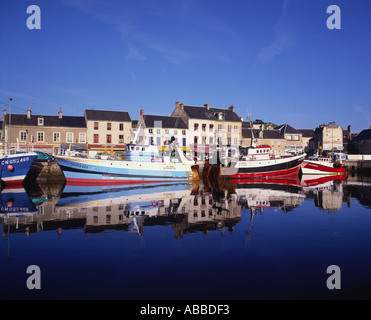 Port en Bessin Calvados Normandie France Banque D'Images