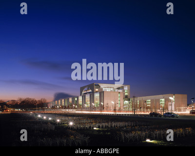 DEU Allemagne Berlin la chancellerie fédérale DEU Deutschland Berlin das Bundeskanzleramt 2005 Banque D'Images