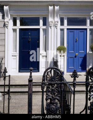 Les portes de Dublin à Belgrave Square, 2005 Portes géorgiennes Banque D'Images