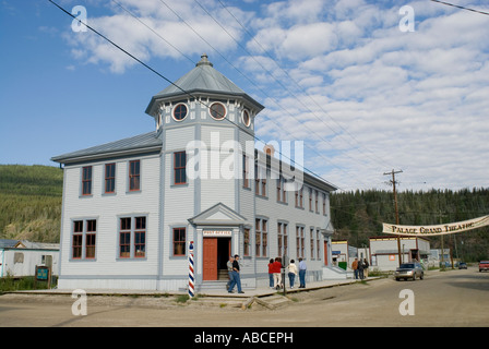 La ruée vers l'or ville de Dawson City au Yukon Canada Banque D'Images