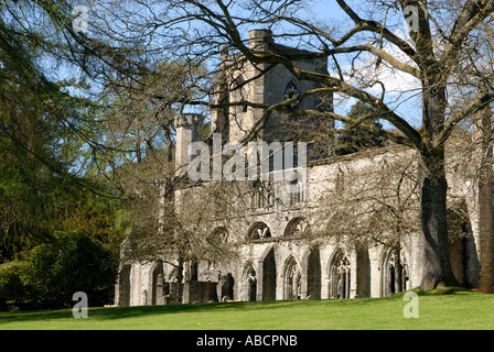 La Cathédrale de Dunkeld, Dunkeld, Perth et Kinross, Scotland, UK. Banque D'Images