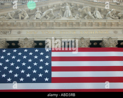 L'USA - New York - stock exchange Banque D'Images