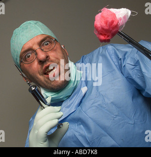 Symbole de fautes professionnelles médicales Banque D'Images