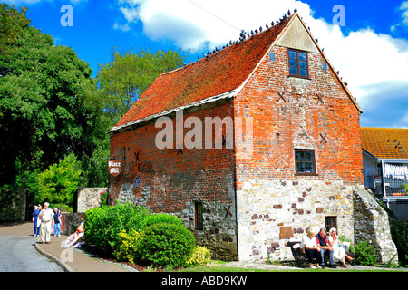 Place Moulin, Quai de Christchurch, Christchurch, Dorset, Angleterre, Grande-Bretagne, Royaume-Uni Banque D'Images