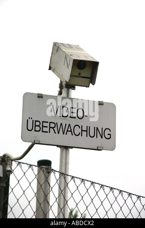 Surveillance vidéo Banque D'Images