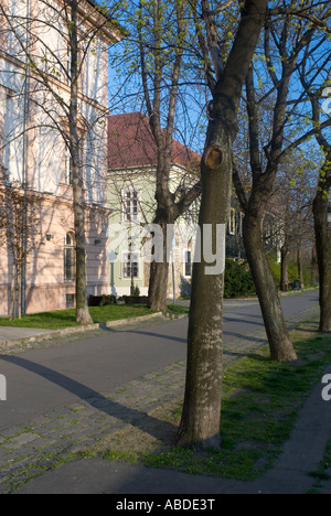 Toth Arpad Setany Walkway Quartier du Château Budapest Hongrie Banque D'Images