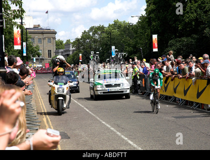 Tour de France prologue qui s'est tenue à Londres les 7 et 8 juillet 2007. Banque D'Images