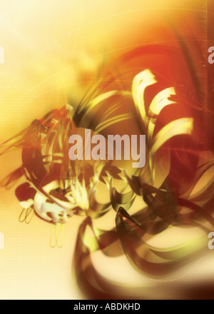 Résumé sous forme de vie extraterrestre Banque D'Images