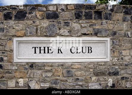 K club, Irlande, Kildare, Kildare Club, Club K Banque D'Images