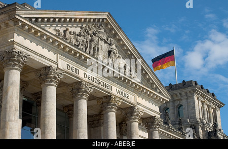 Allemagne, Berlin, le Parlement Banque D'Images