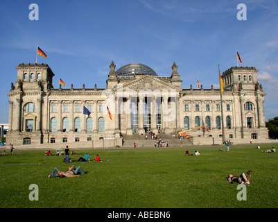 Allemagne, Berlin, le Parlement Banque D'Images