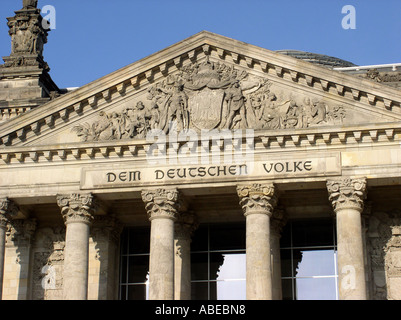 Allemagne, Berlin, le Parlement Banque D'Images