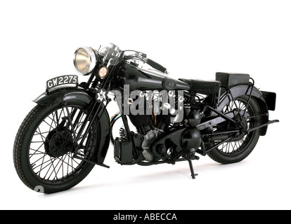 1932 Brough Superior SS 10hp100 Lawrence d'Arabie's Bike Banque D'Images