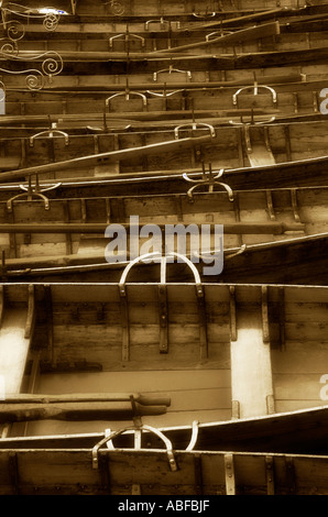 Les bateaux de plaisance sur le lac Windermere dans le Lake District Banque D'Images