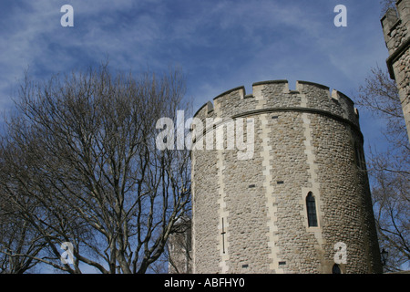 La Byward Tower, Tour de Londres, UK Banque D'Images