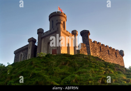 Château, douves Donaghadee, comté de Down, Irlande du Nord Banque D'Images