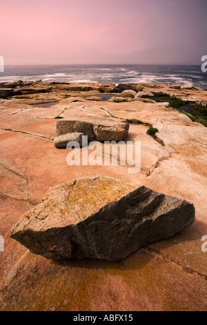 L'Acadia National Park Maine Banque D'Images