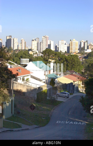 Ville de Curitiba Banque D'Images