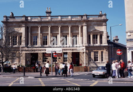 Green Park Bâtiment marché ancienne gare Bath Spa, Somerset, UK Banque D'Images