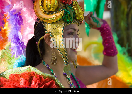 Carnaval dans les rues de Ensenada, Mexique Banque D'Images